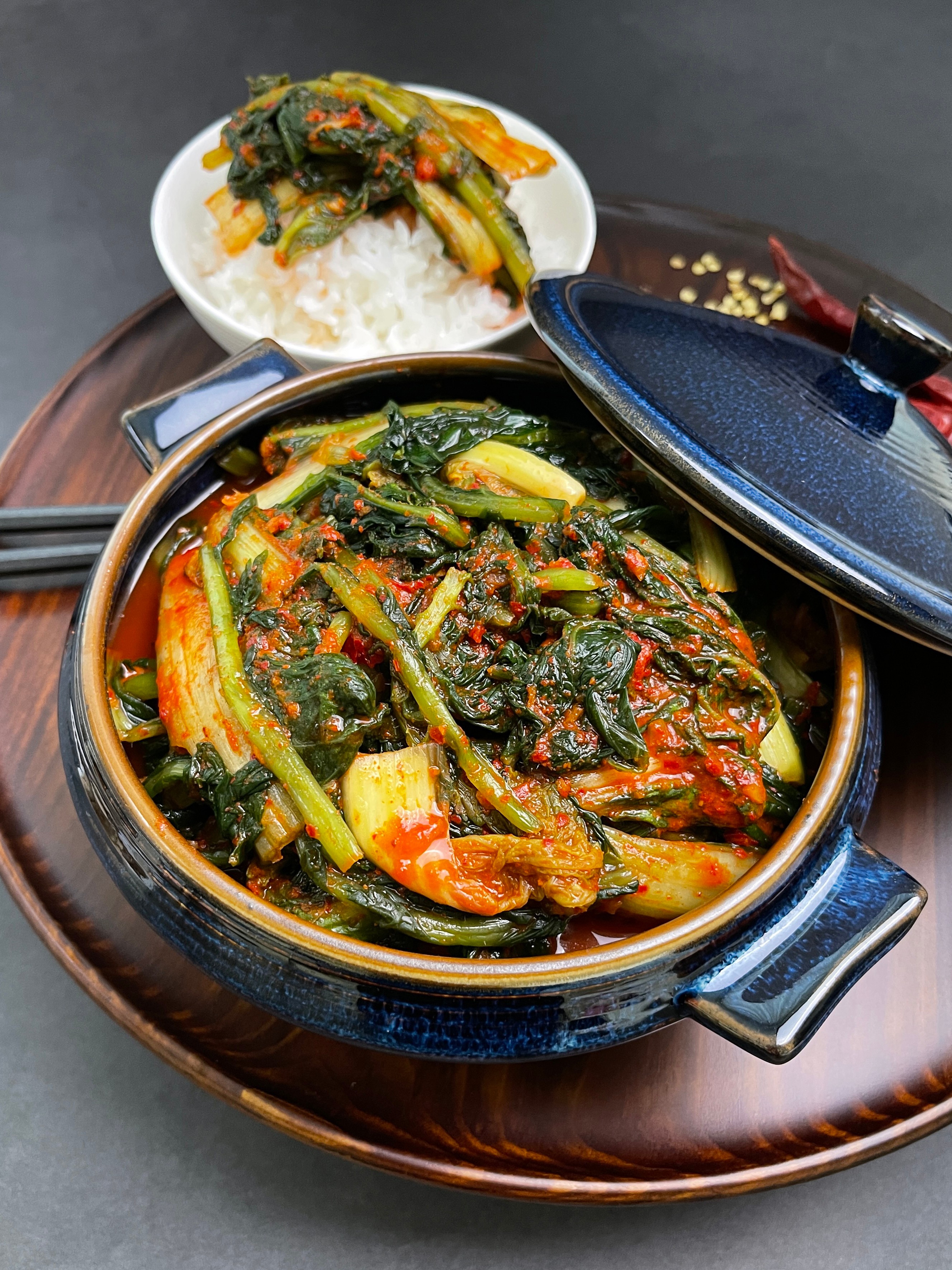 열무얼갈이김치 국산재료 제철김치 순자네김치 2kg, 1개 이미지 4