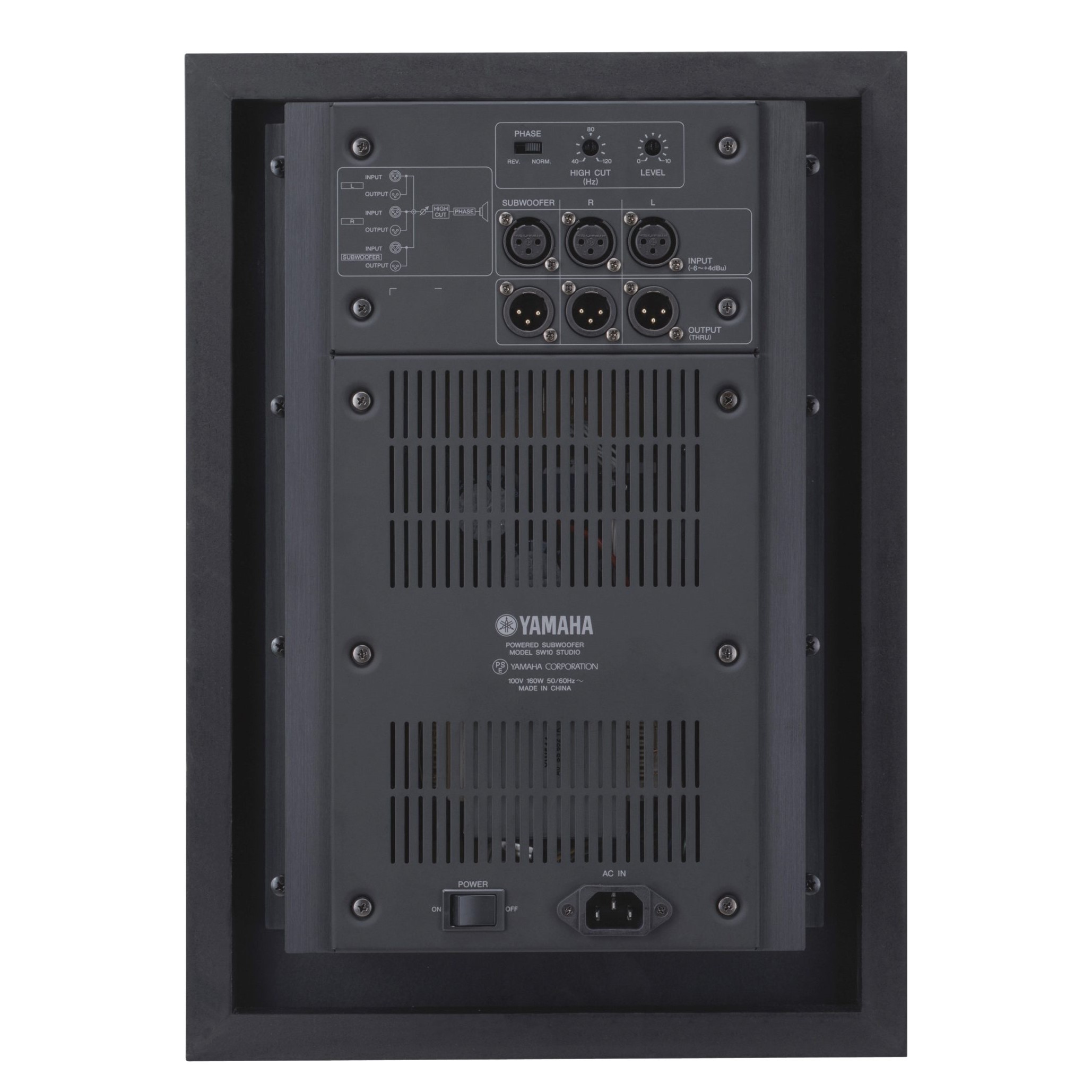 YAMAHA SW10 야마하 서브우퍼 스피커 180W - 상세 이미지 4