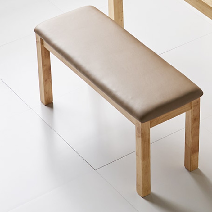 식탁용 원목 긴의자 실내벤치의자 2인용 나무장의자