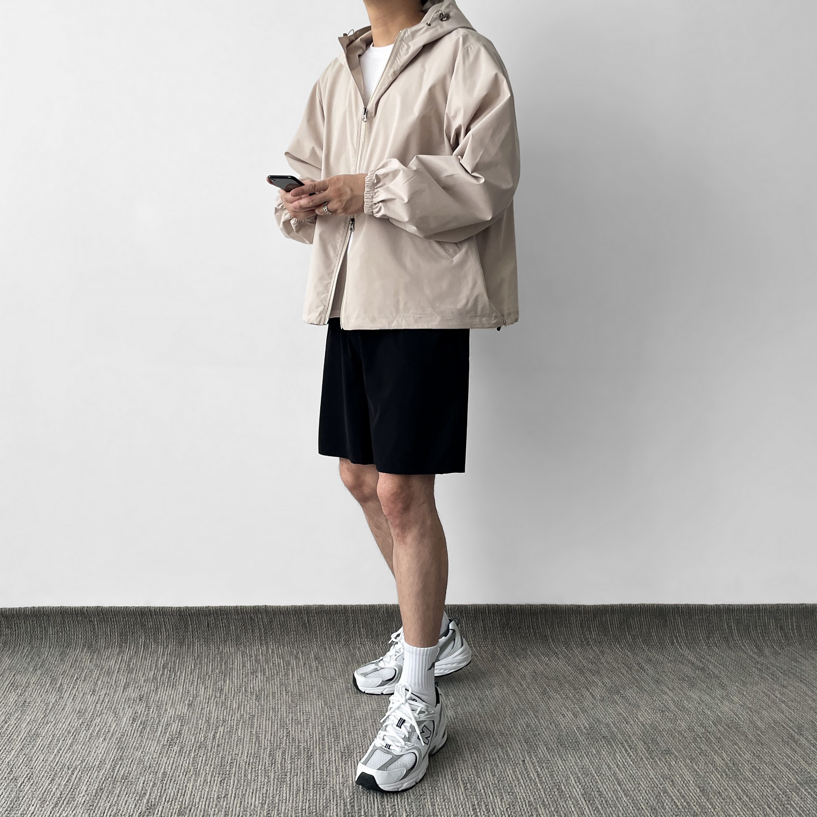 오버핏바람막이 중학생 후드바람막이 이미지 3