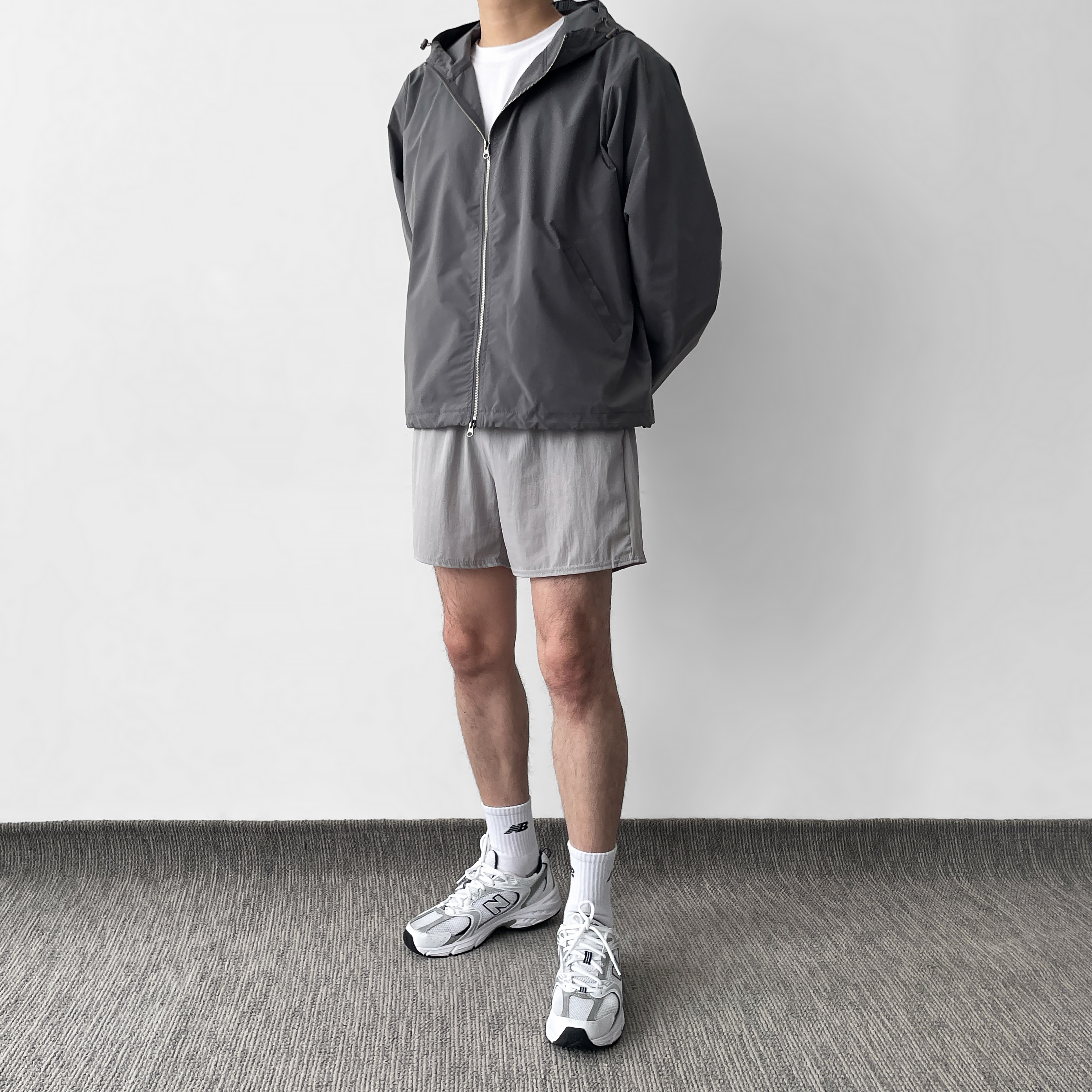 오버핏바람막이 중학생 후드바람막이 이미지 4
