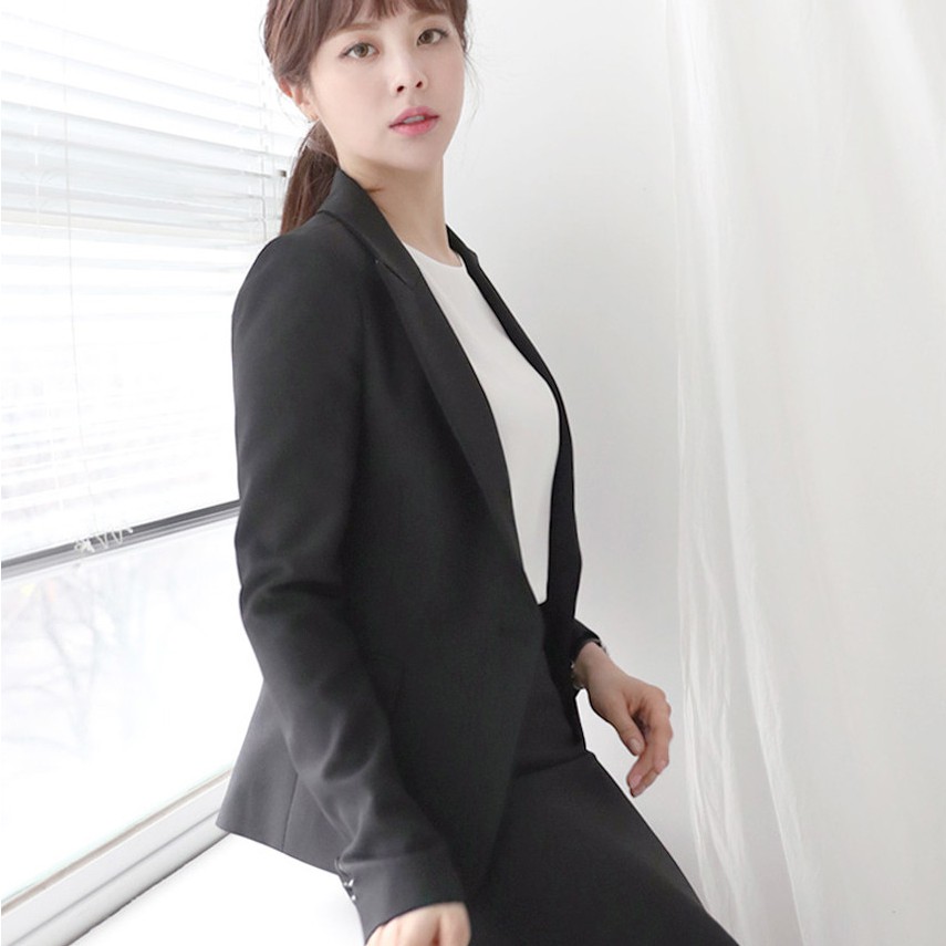 여성정장자켓 면접자켓 간절기 마이 [기획] - 상세 이미지 5