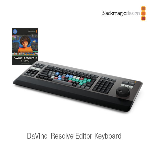 BLACKMAGIC DESIGN 다빈치리졸브 DaVinci Resolve Editor Keyboard [다빈치리졸브 라이센스 포함]