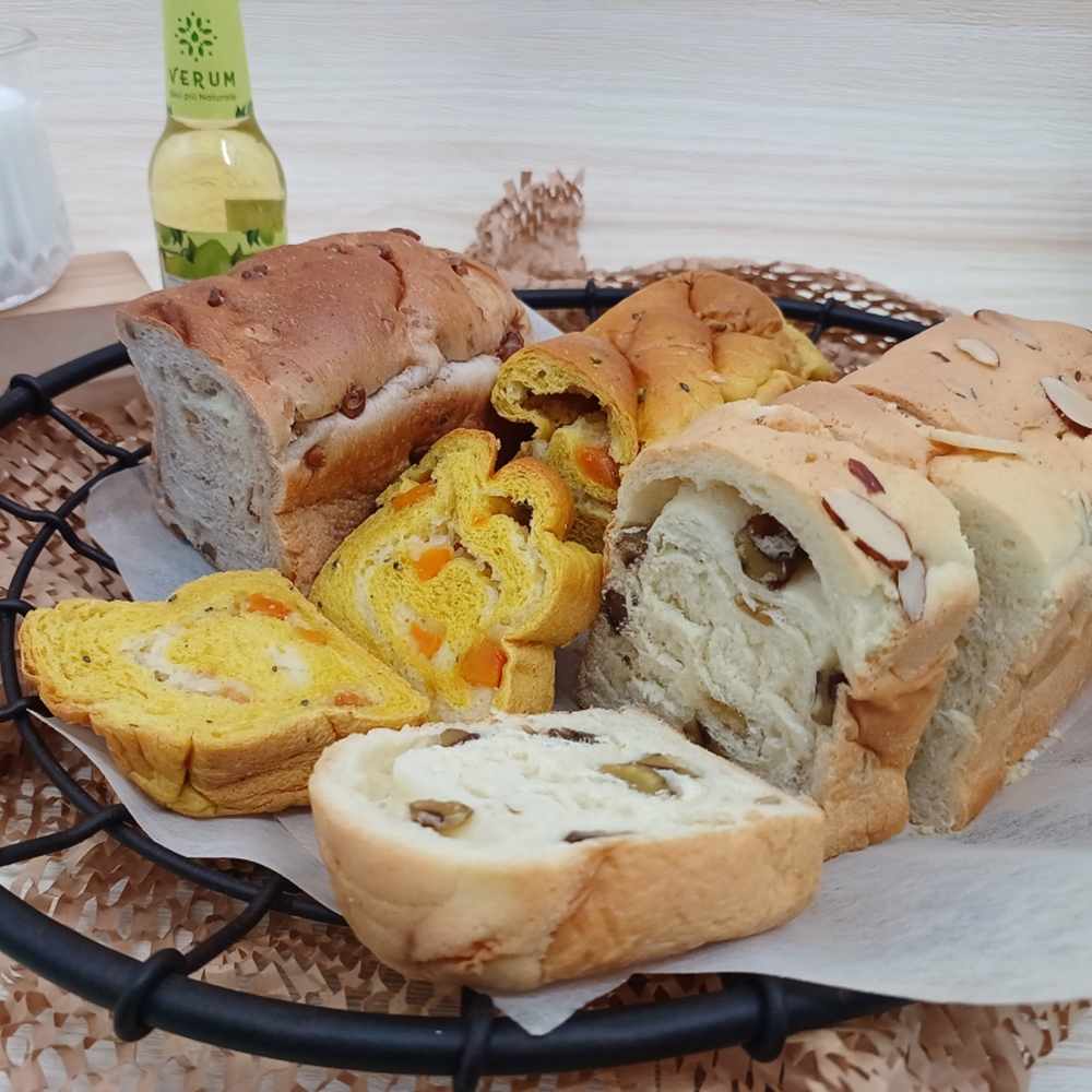 벼리내린 건강식빵 속이편한 비건 호두 단호박 밤 식빵 - 메인 이미지