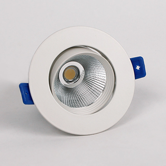 LED 다운라이트 7.5cm(3인치) 디밍 COB 10W 직회전 밝기조절 매립등 이미지 7