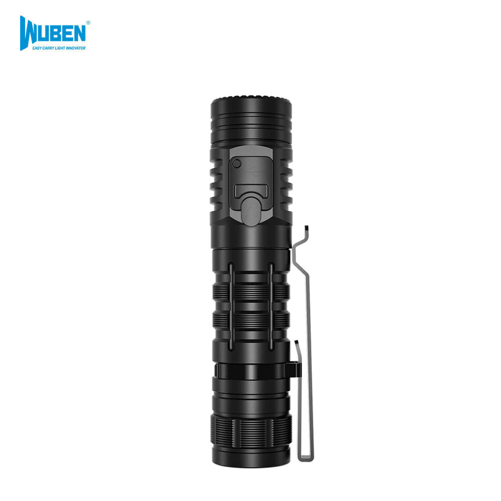 우벤 C2 군용 전술 랜턴 2000루멘 고성능 후레쉬 충전식 LED 손전등 택티컬 라이트