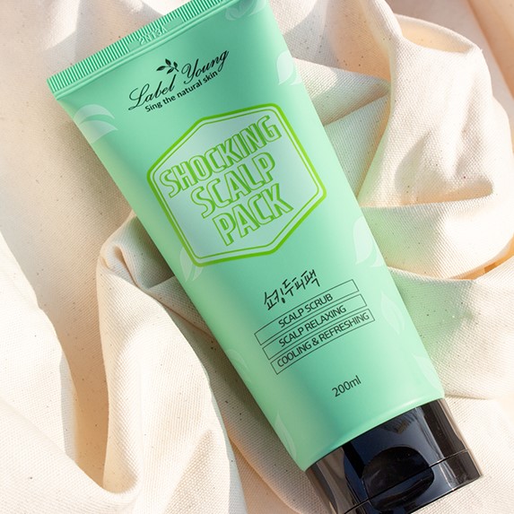 라벨영 두피각질+두피냄새+두피결점 토탈케어/두피 홈스케일링/쇼킹두피팩/문제성두피용