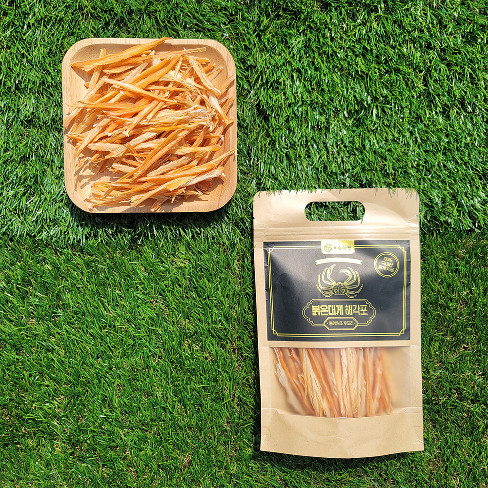 천기누설 후포리 껍질 제거 홍게포 홍게 다리 해각포 살로만 100g - 상세 이미지 3