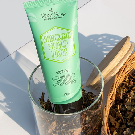 라벨영 두피각질+두피냄새+두피결점 토탈케어/두피 홈스케일링/쇼킹두피팩/문제성두피용