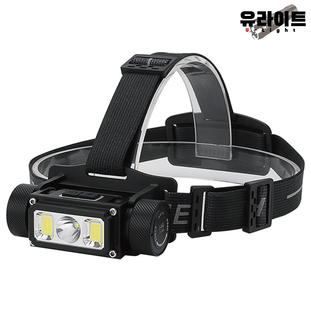 K3 LED 헤드랜턴 충전식 작업용 등산용 낚시 머리 후레쉬 방수 안전모 라이트 랜턴 - 상품 이미지