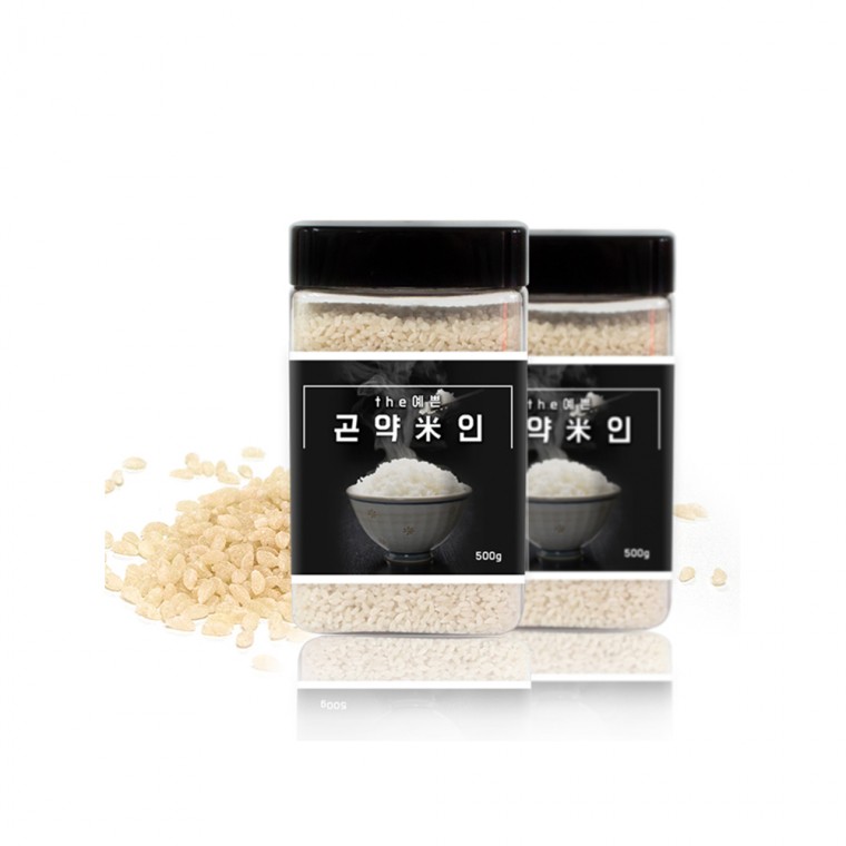 곤약쌀 건조 찰곤약쌀밥 곤약미 다이어트쌀 홈쇼핑 저칼로리 효능 500g - 상세 이미지 2