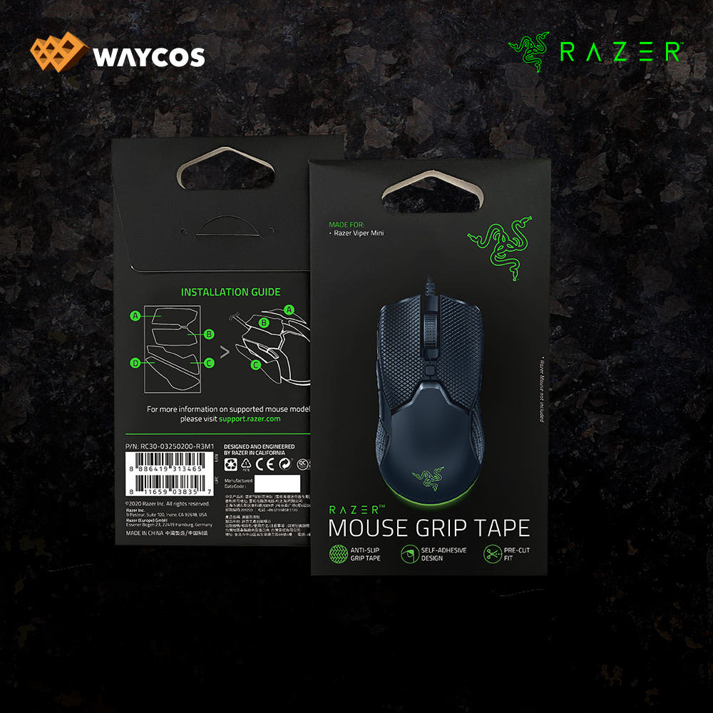 RAZER Mouse Grip Tape (Viper Mini) 마우스 그립 테이프 바이퍼미니 레이저플레이스