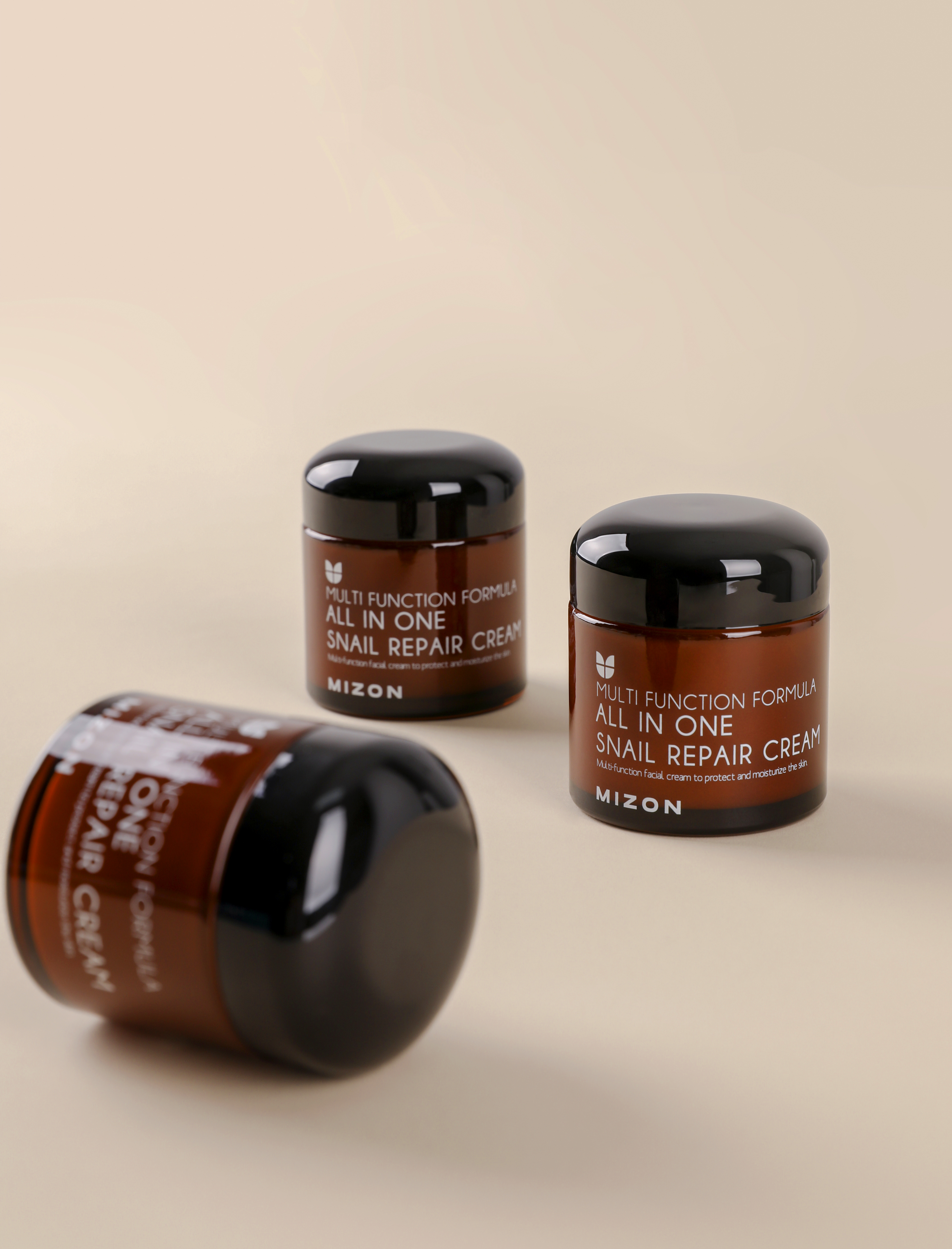 미즈온 올인원 스네일 리페어 크림 75ml+75ml - 상세 이미지 4