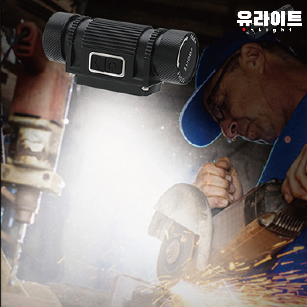 K3 LED 헤드랜턴 충전식 작업용 등산용 낚시 머리 후레쉬 방수 안전모 라이트 랜턴 - 상세 이미지 4