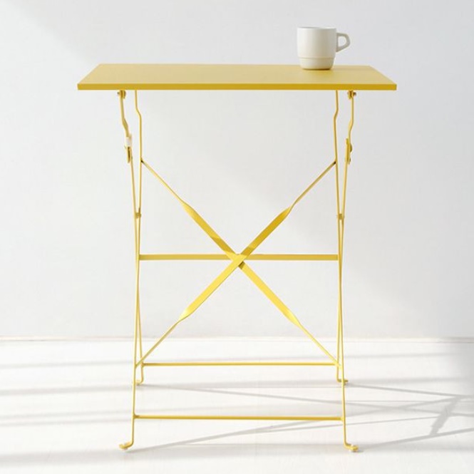 접이식 디자인 기능성 높은 거실 테이블 소파 베란다 티 테이블