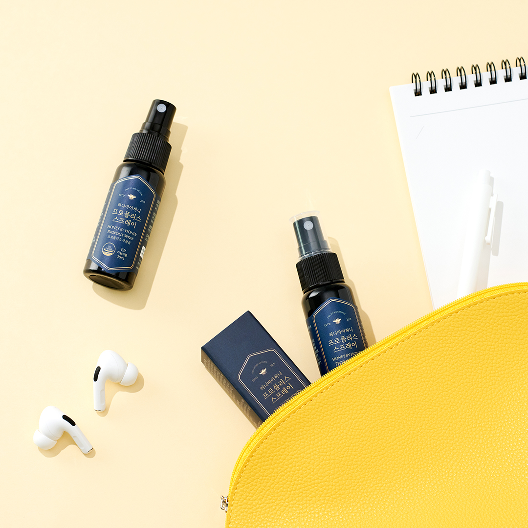 2+2 이벤트 허니바이허니 고함량 수용성 프로폴리스 스프레이 25ml 목관리 입냄새 관리 이미지 3
