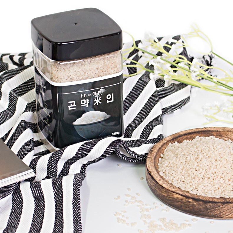 곤약쌀 건조 찰곤약쌀밥 곤약미 다이어트쌀 홈쇼핑 저칼로리 효능 500g