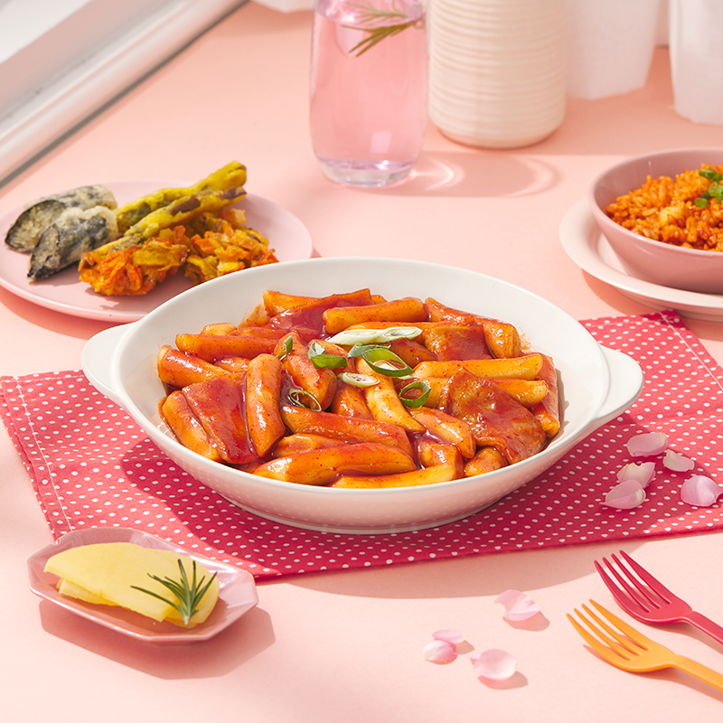 석관동떡볶이 오리지날 떡볶이 밀키트 2인분 밀떡 떡볶이 분식 맛집 - 상세 이미지 3