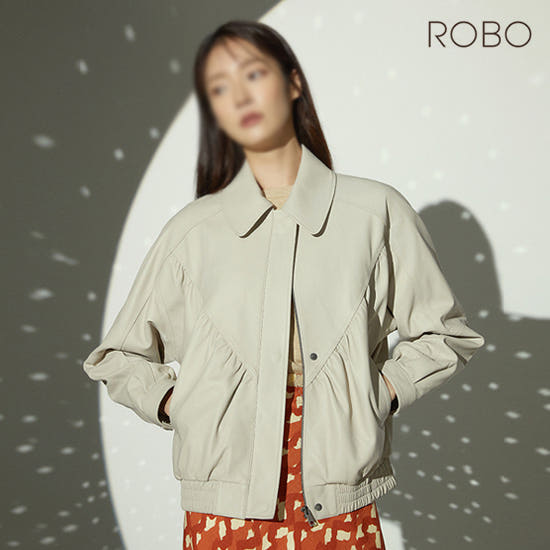 로보 ROBO 로보 이태리 셔링 블루종 재킷 GJK22B006