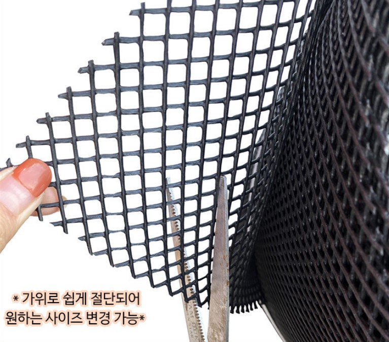 철망 비둘기퇴치망 뱀망 맨홀담배꽁초망 낙엽망 PE망 배수로 덮개 - 상세 이미지 2
