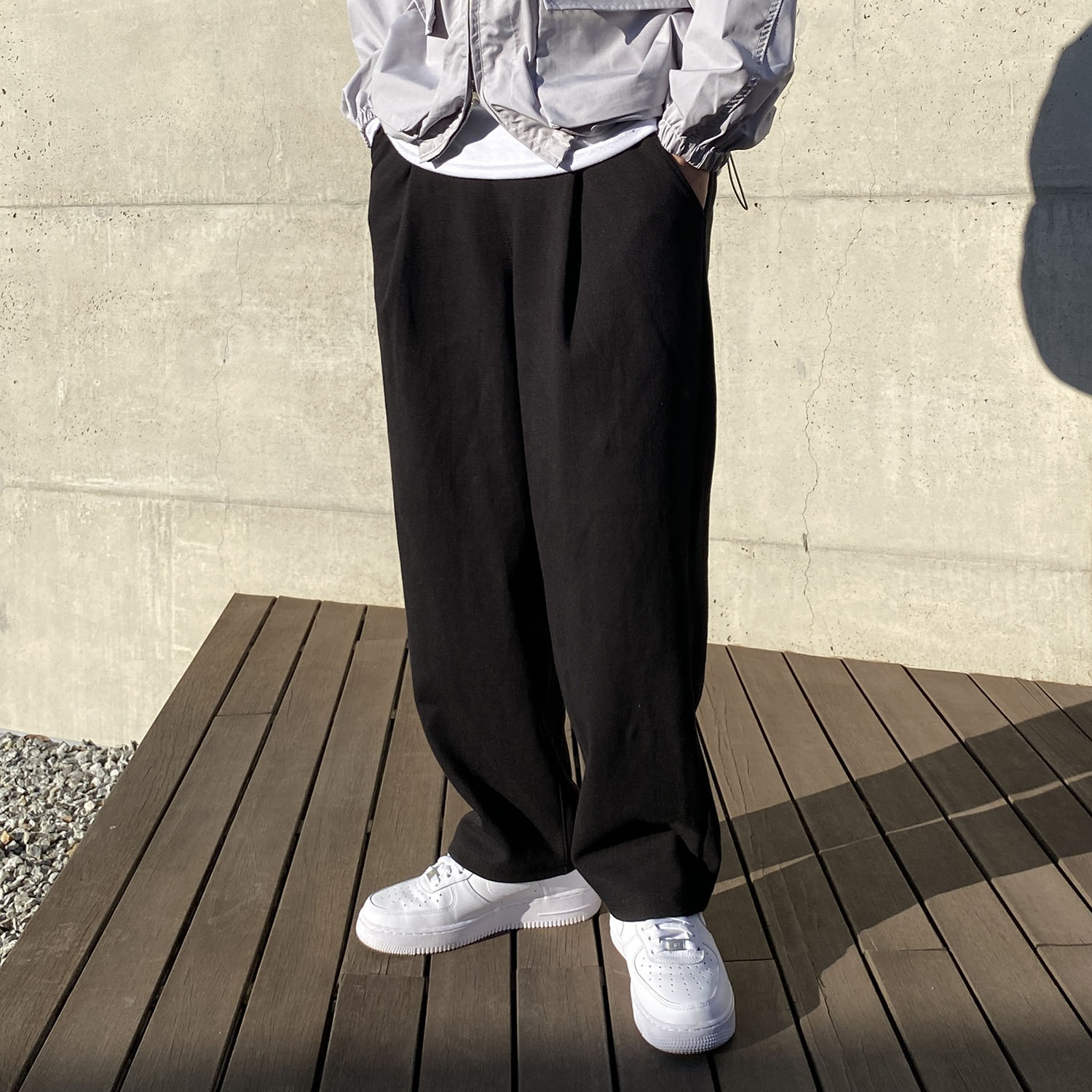 와이드트레이닝팬츠 스웻팬츠 스웨트팬츠 - 상세 이미지 5