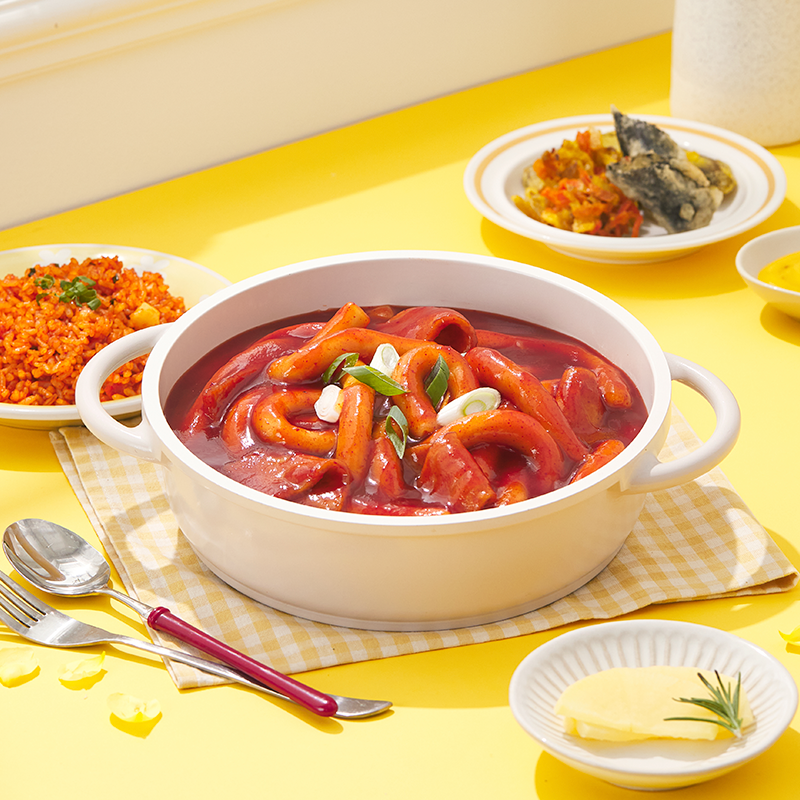 석관동 국물떡볶이 1팩 밀떡 어묵 떡볶이 밀키트 분식 - 상세 이미지 2