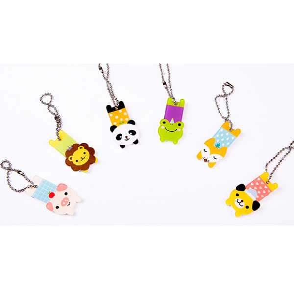 아크릴키링 캐릭터열쇠고리 돼지키링 애니멀키링 디자인활용법