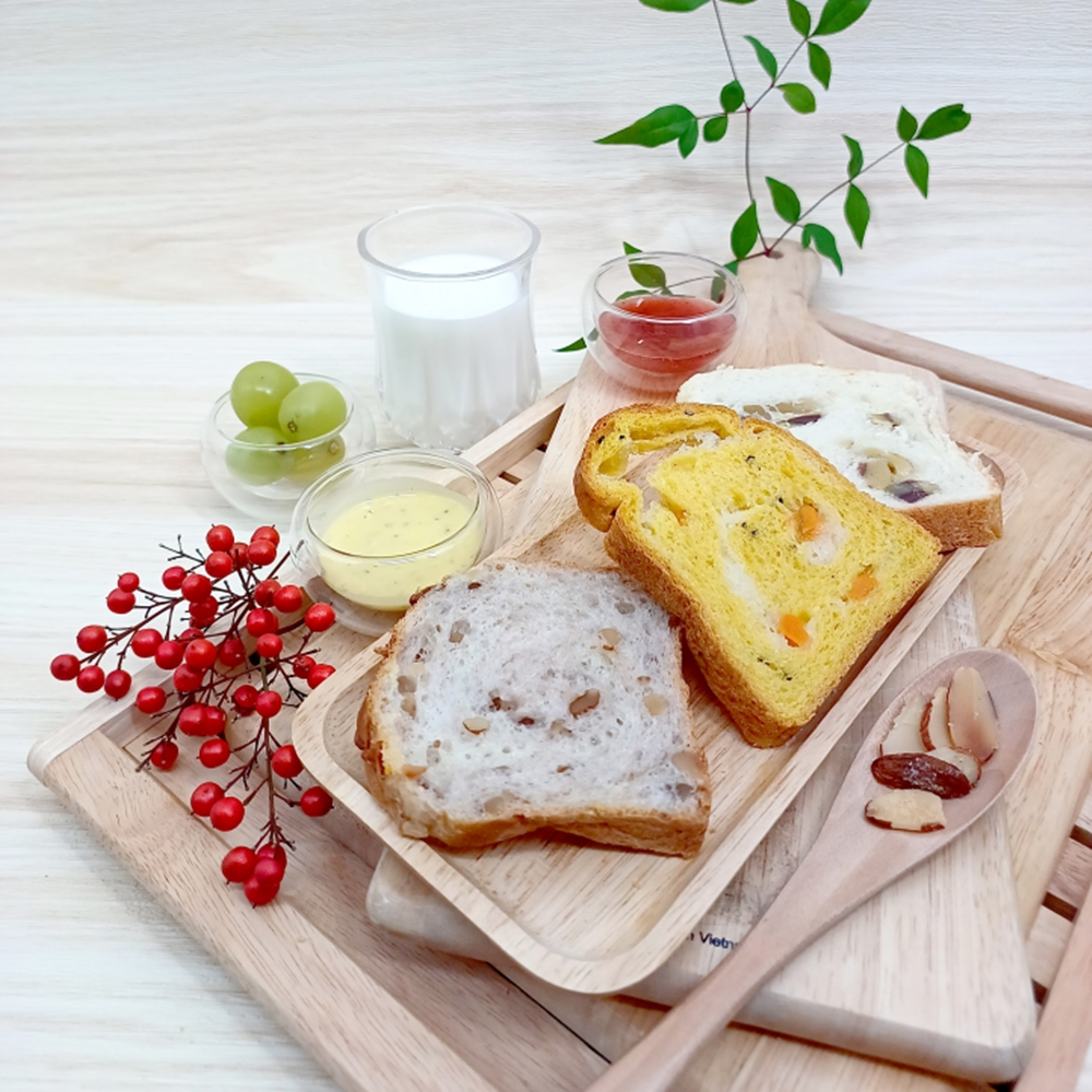 벼리내린 건강식빵 속이편한 비건 호두 단호박 밤 식빵 - 상세 이미지 3