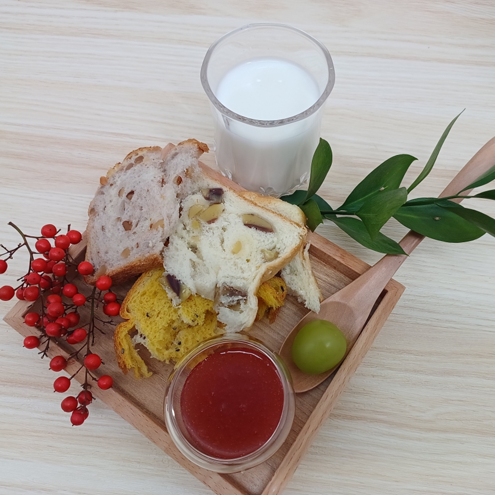 벼리내린 건강식빵 속이편한 비건 호두 단호박 밤 식빵 - 상세 이미지 4