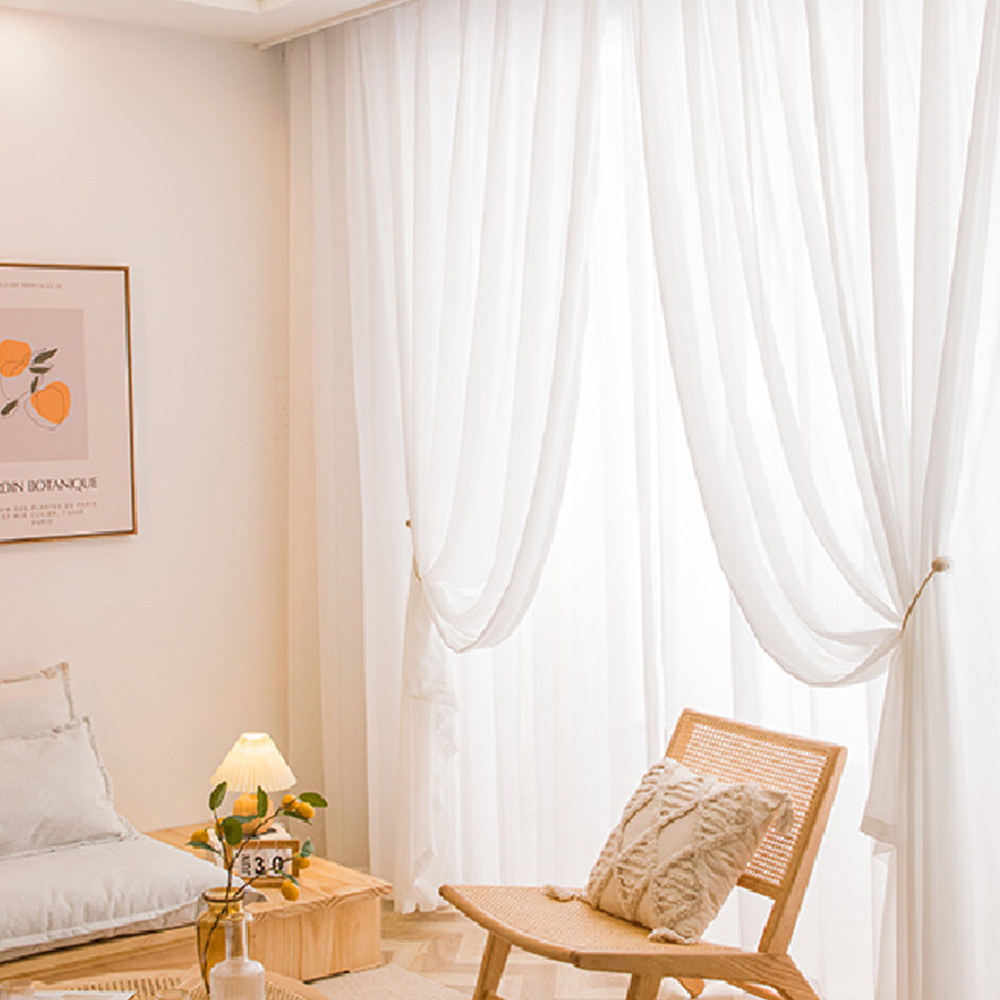 몽트노블 차르르 호텔식 나비주름커튼 거실커튼 기본2