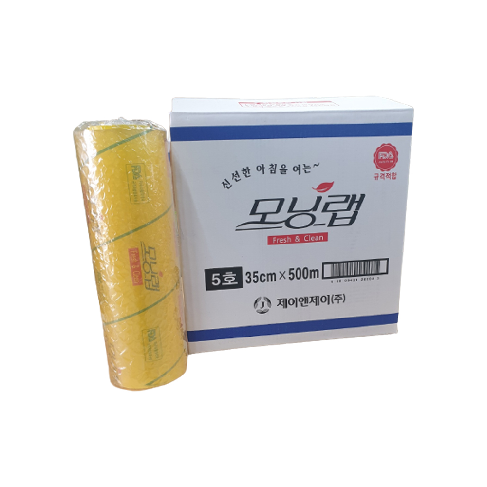 모닝랩 30cm x 500m 6롤 한박스 업소용 대용량 영업용 랩 - 상세 이미지 2
