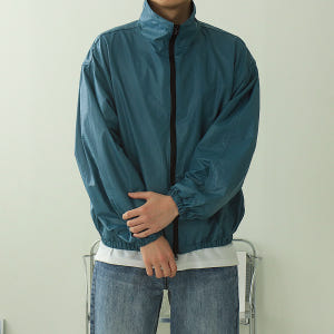 남자바람막이 투웨이집업 커플자켓 윈드브레이커 남자봄자켓 착용 후기 | 사이즈/핏 총정리 - 상품 이미지 2