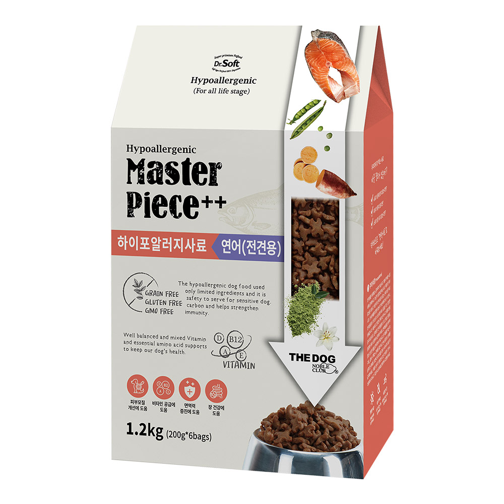더독 닥터소프트 명작 시그니처 하이퍼알러지 강아지 사료 1.2kg 이미지 2