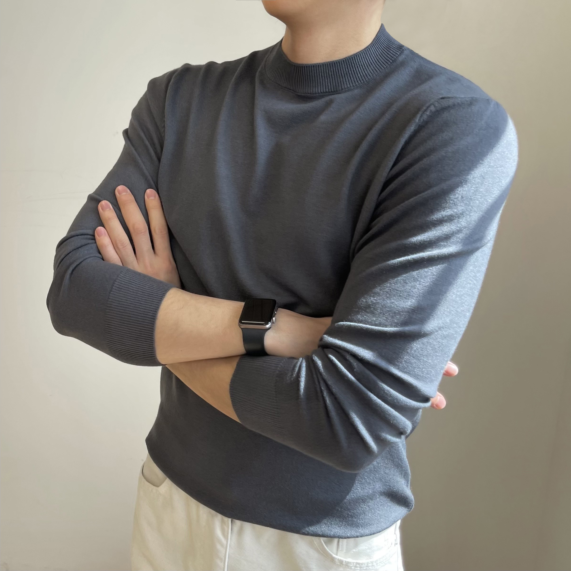 남자머슬핏니트 워셔블니트 이미지 7