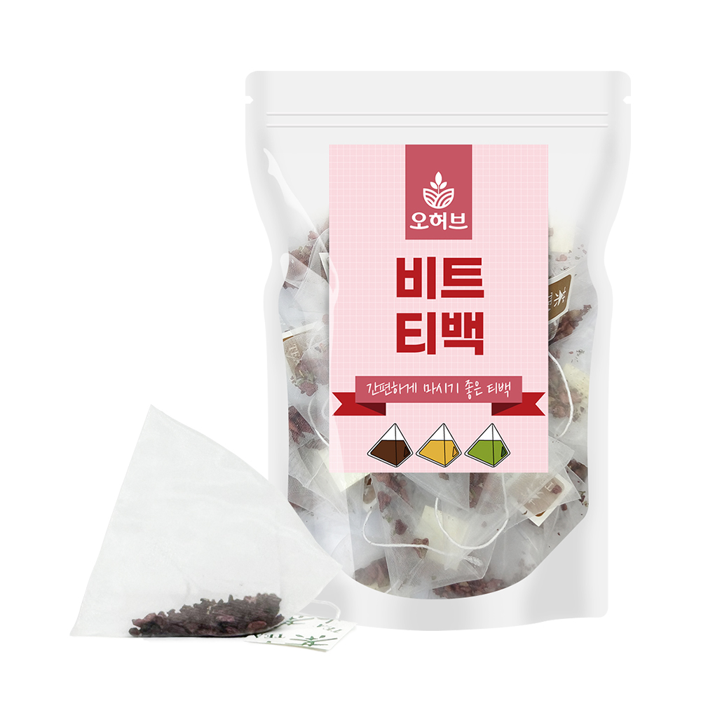 비트 티백 레드비트차 삼각티백 100개입 식수대용 - 상품 이미지