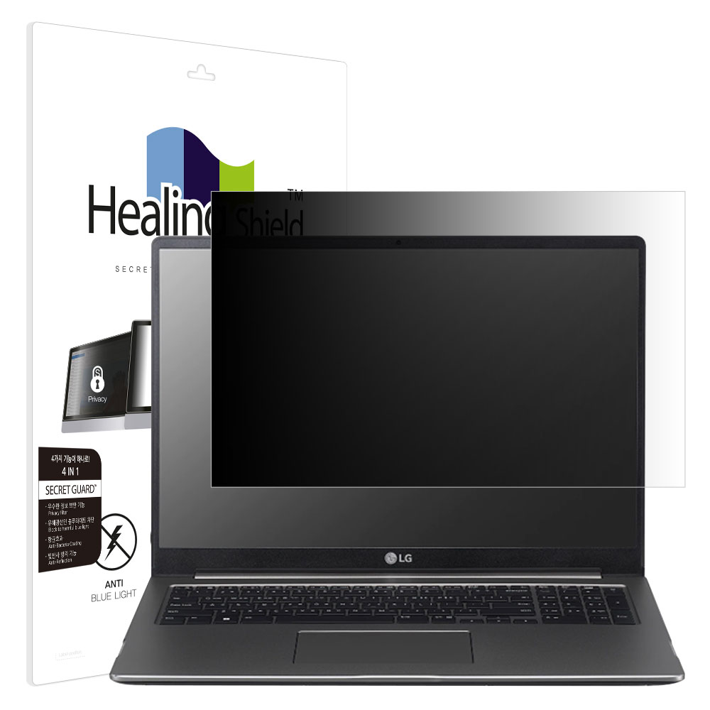 LG 울트라PC 17U70Q 17UD70Q 항균 블루라이트차단 양면 정보보안기 - 상품 이미지