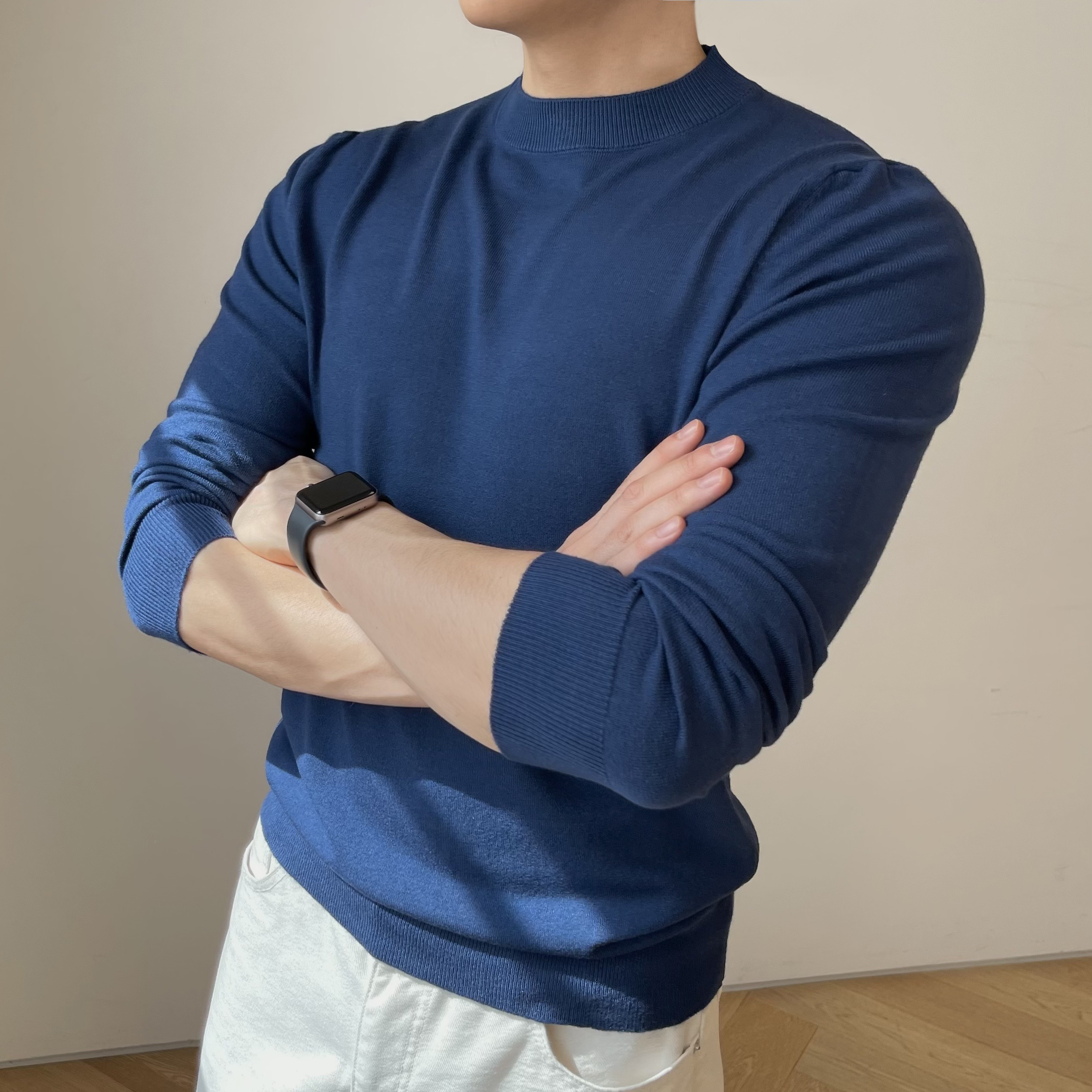 남자머슬핏니트 워셔블니트 이미지 6