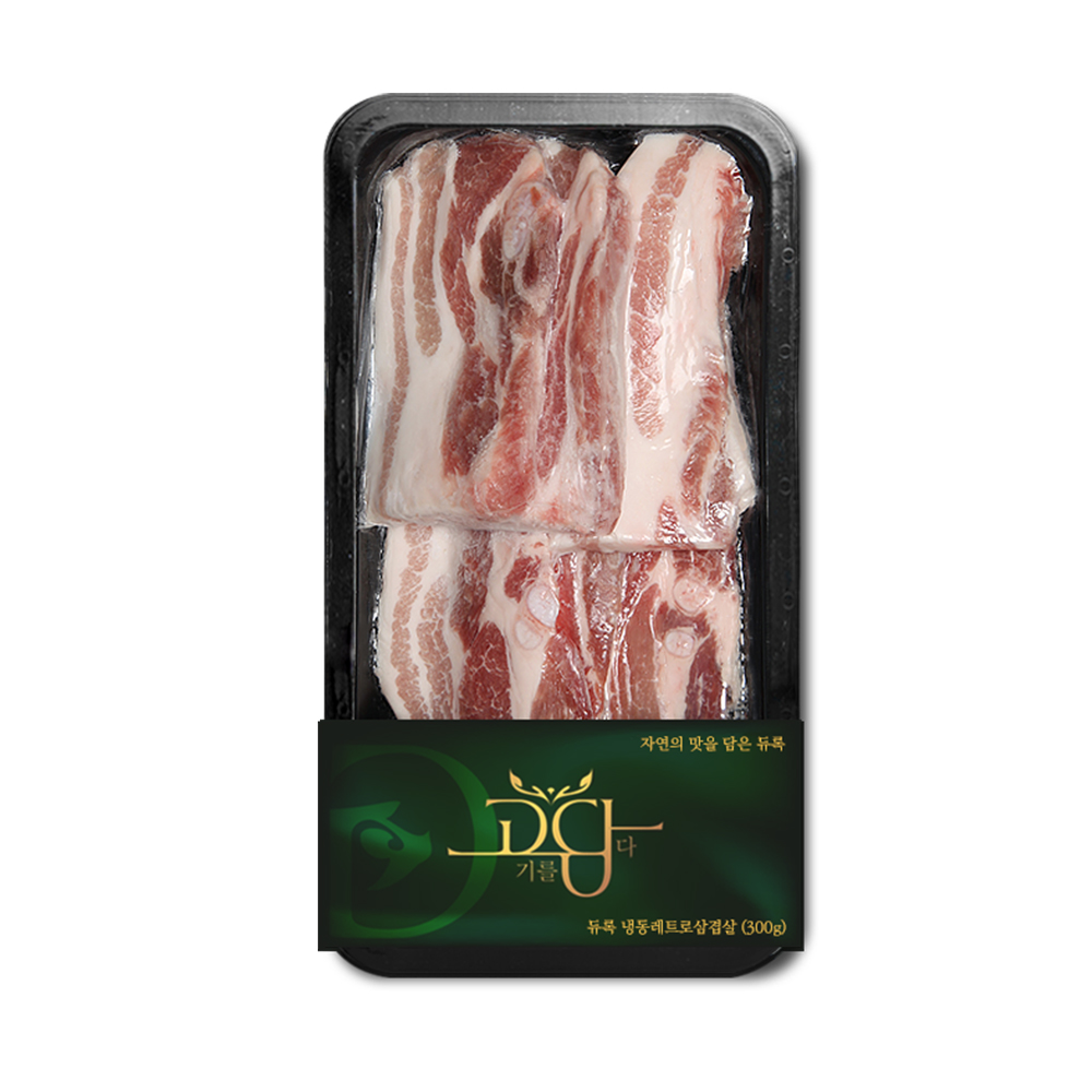 프리미엄 듀록 흑돼지 삼겹살 600g - 상세 이미지 3