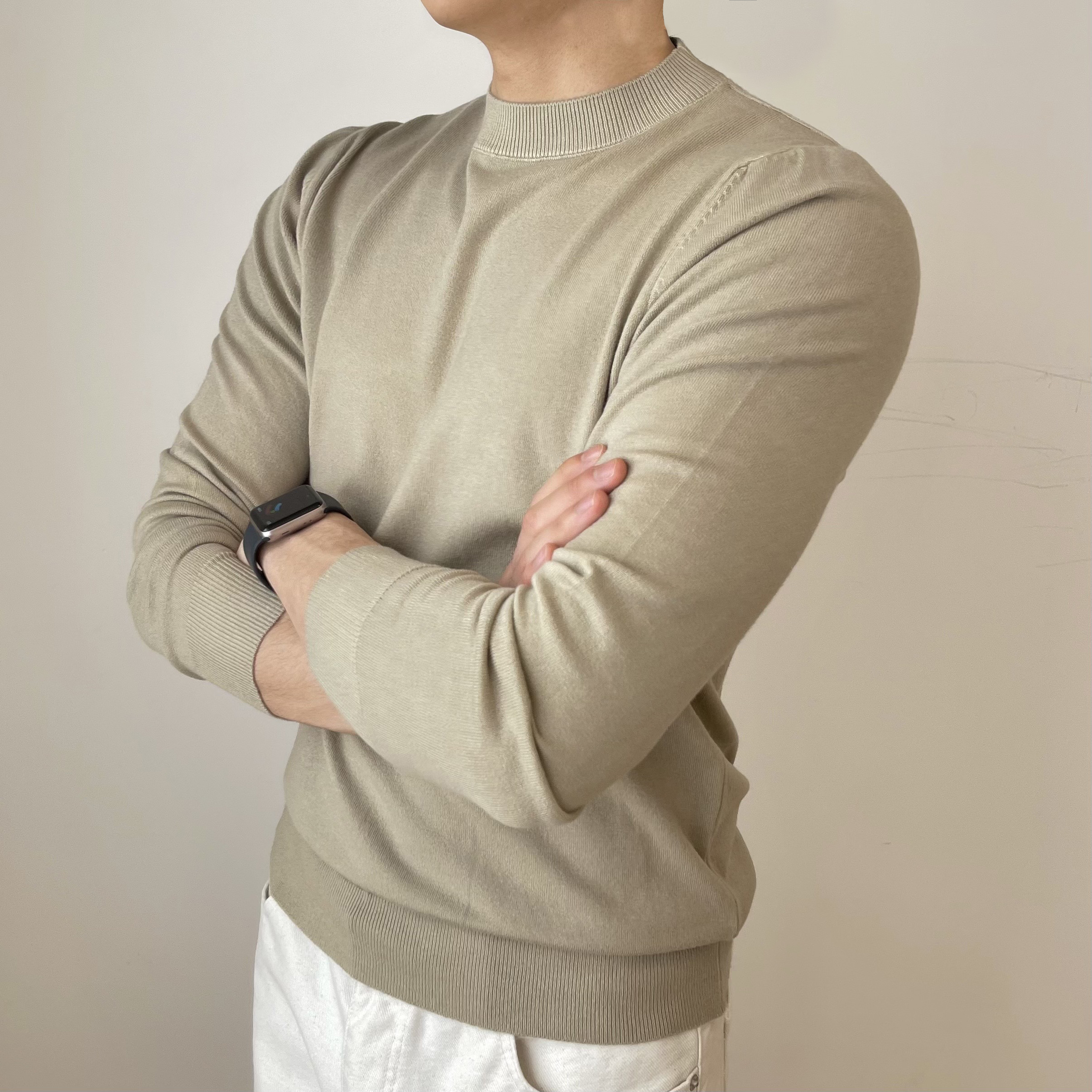 남자머슬핏니트 워셔블니트 이미지 2