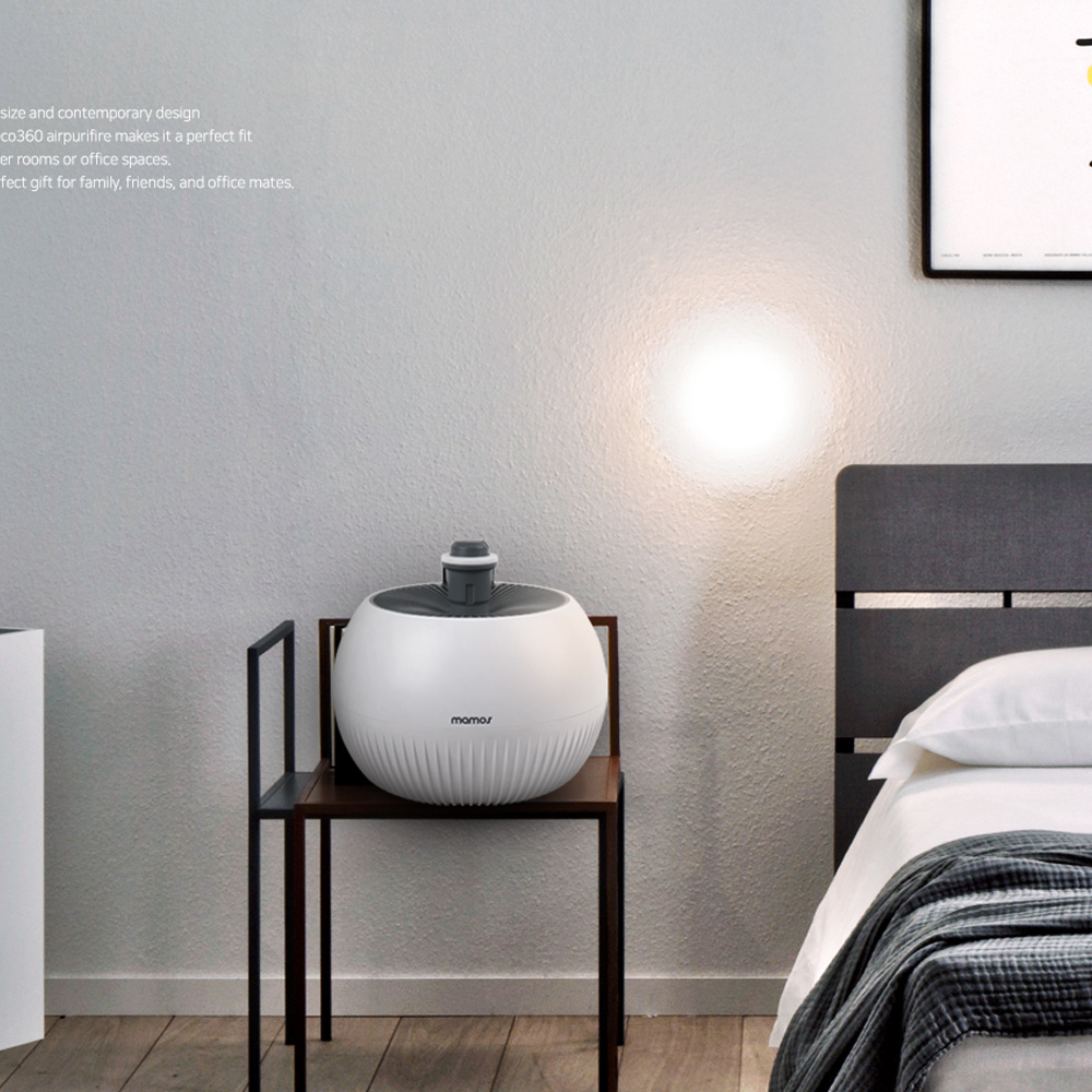 작은방 공기청정기 에코360 자취방 소형 원룸 미니 사무실 초미세먼지 T360