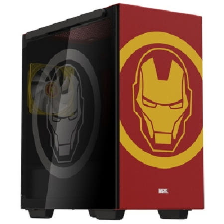 BRAVOTEC M110 마블 스파이더맨 강화유리 미니타워케이스