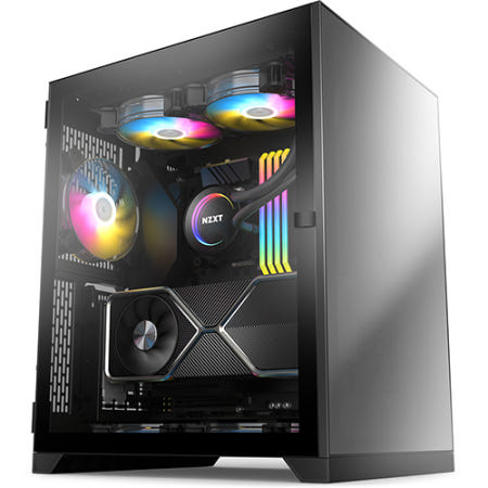 BRAVOTEC 트레저 X7 720T 타이탄 글래스 블랙 미들타워케이스