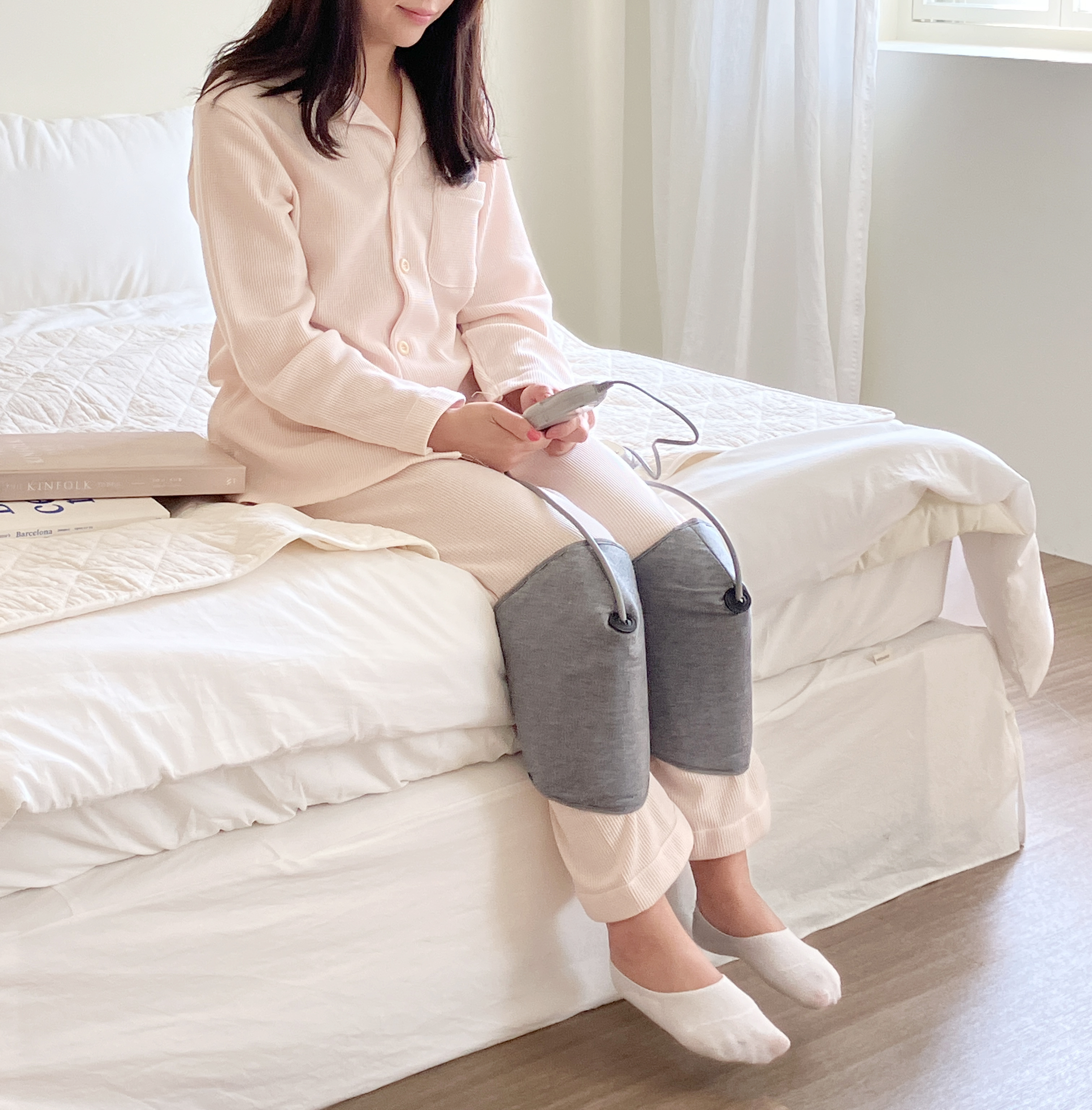 무릎 찜질기 온열기 손 손목 발 발목 어깨 팔 팔꿈치 온열 - 상세 이미지 4