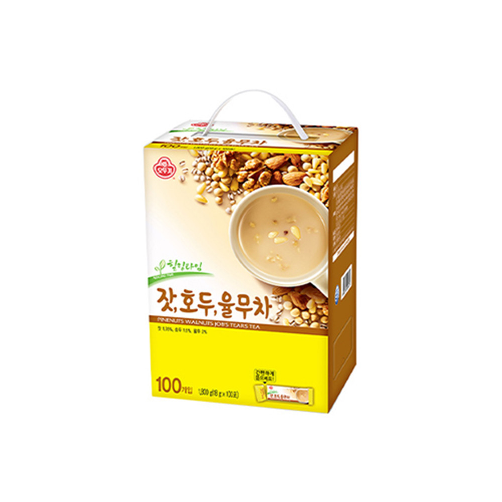 오뚜기 잣호두율무차 18g 100개입