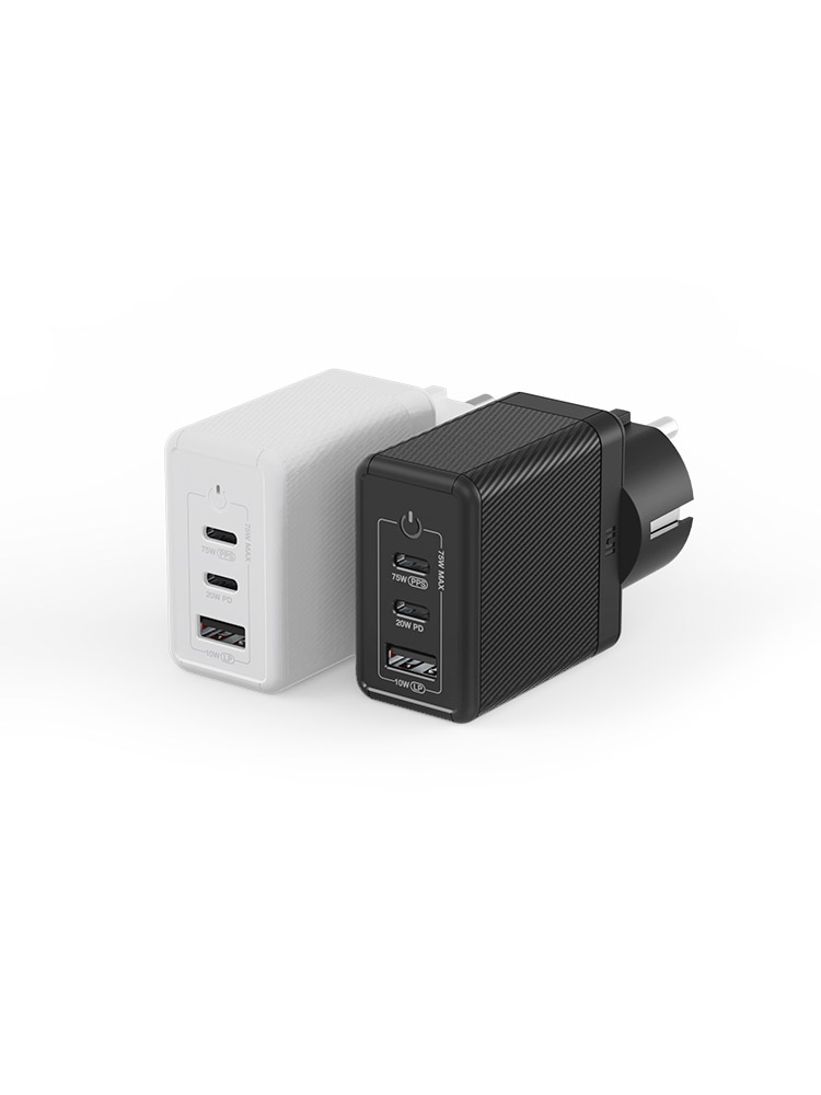 USB PD 75W PPS GaN 접지 멀티 초고속 충전기 GE320 화이트 이미지 6