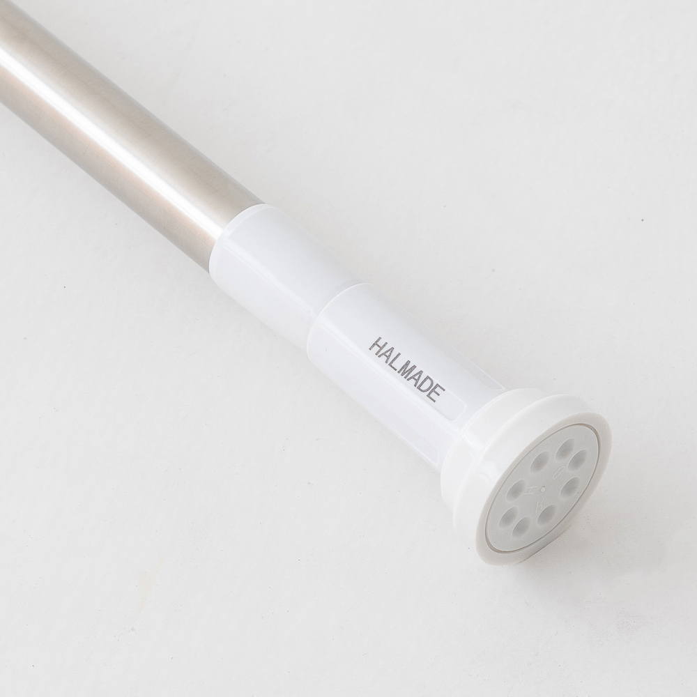 할메이드 싱크대선반 압축봉 기둥식 식기건조대 600 2단 실버