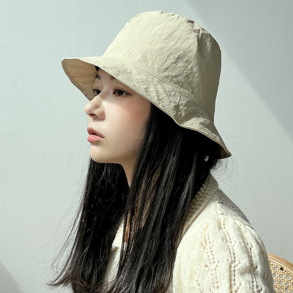 데일리 나일론 다트 버킷햇 여성 봄 여름 버킷햇 이미지 8