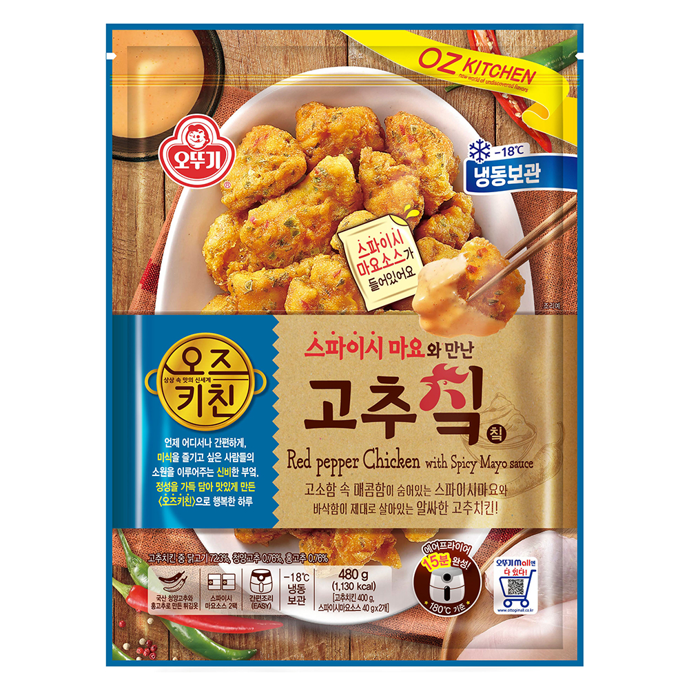오뚜기 오즈키친 크리스피치킨 500g - 상세 이미지 4