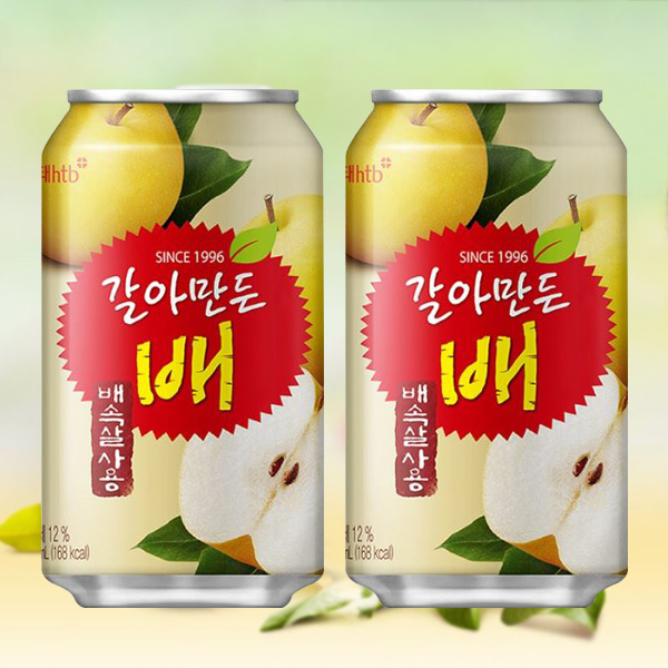 해태 갈아만든배 340ml x 24캔 배음료 - 상품 이미지