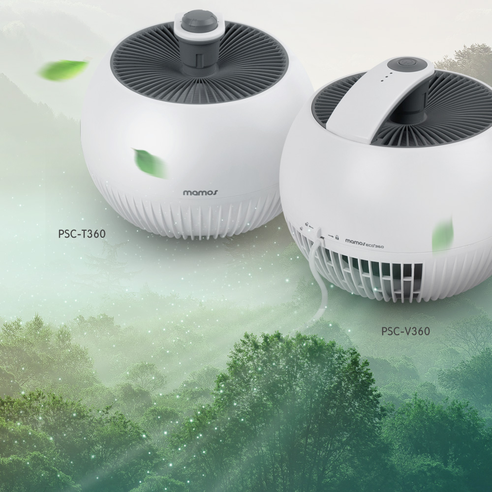 작은방 공기청정기 에코360 자취방 소형 원룸 미니 사무실 초미세먼지 T360